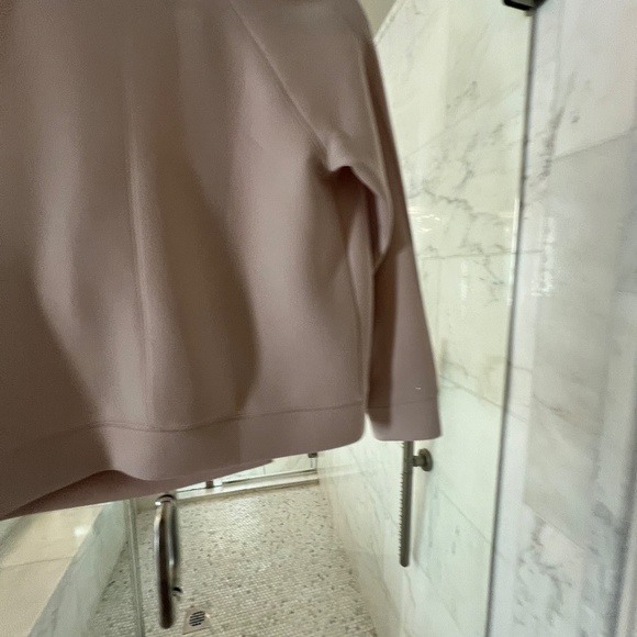 Zella Arise Luxe bomber jacket button up light pink - Picture 17 of 17